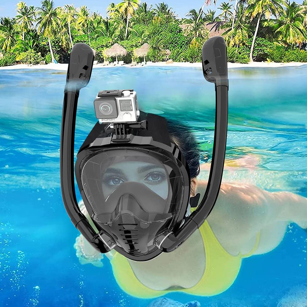 Snorkel Mask Full Face - Masque de plongée intégral 180 °