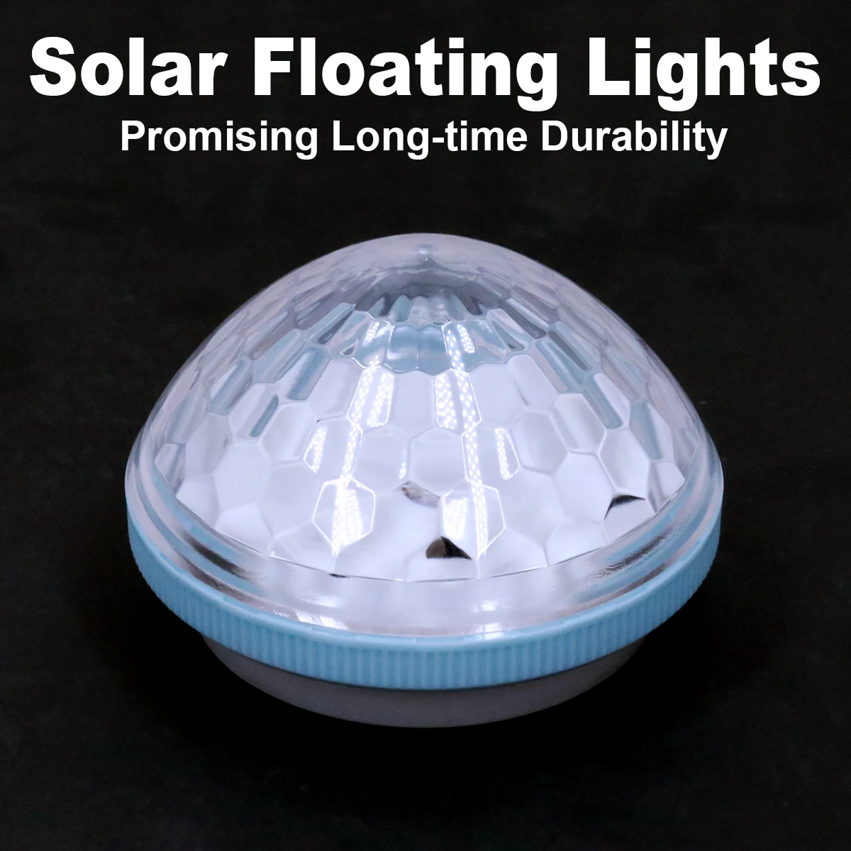 Pool Light Solar Rechargeable - Pop solaire flottant piscine lumière Rechargeable