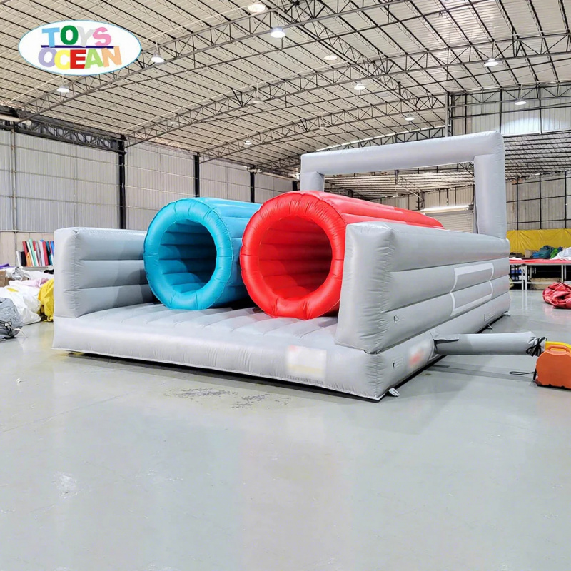 Water Slide Inflatable - Parcours d'obstacles gonflable commercial de haute