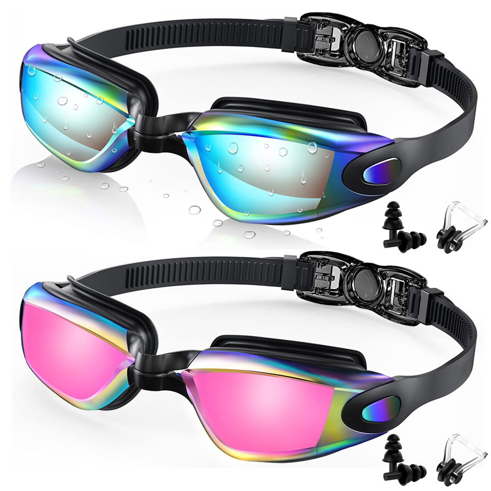 Lot de 2 lunettes de natation  - Swim Goggles Anti Fog Uv avis et prix