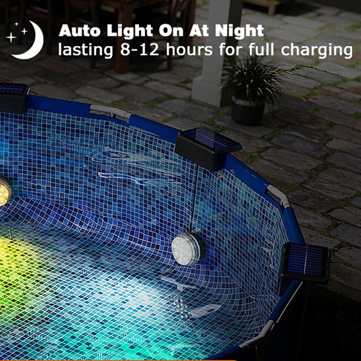 Lumière solaire subaquatique p - Pool Light Solar Rechargeable avis et prix