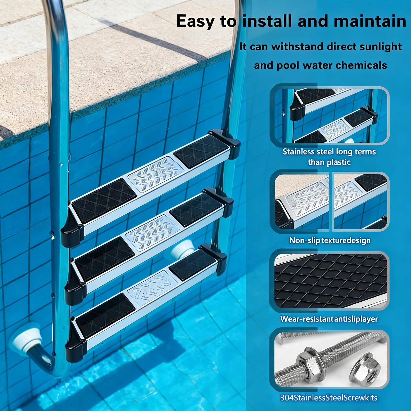 Marches d'escalier pour piscin - Pool Ladder Above Ground avis et prix