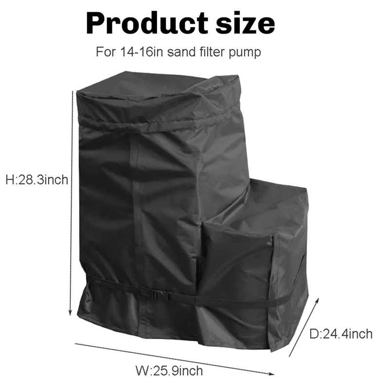 Housse de pompe de piscine pou - Pool Cover Waterproof avis et prix