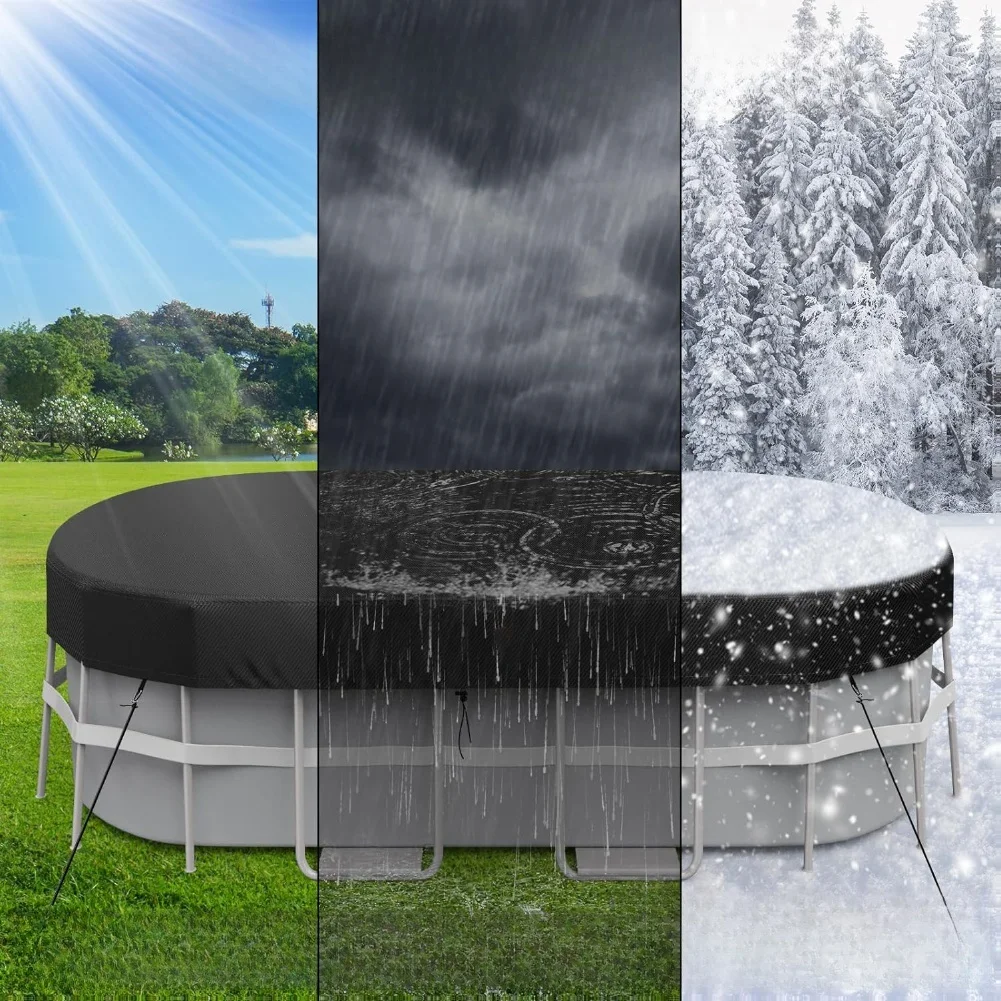 Couverture de piscine ovale so - Pool Cover Waterproof avis et prix