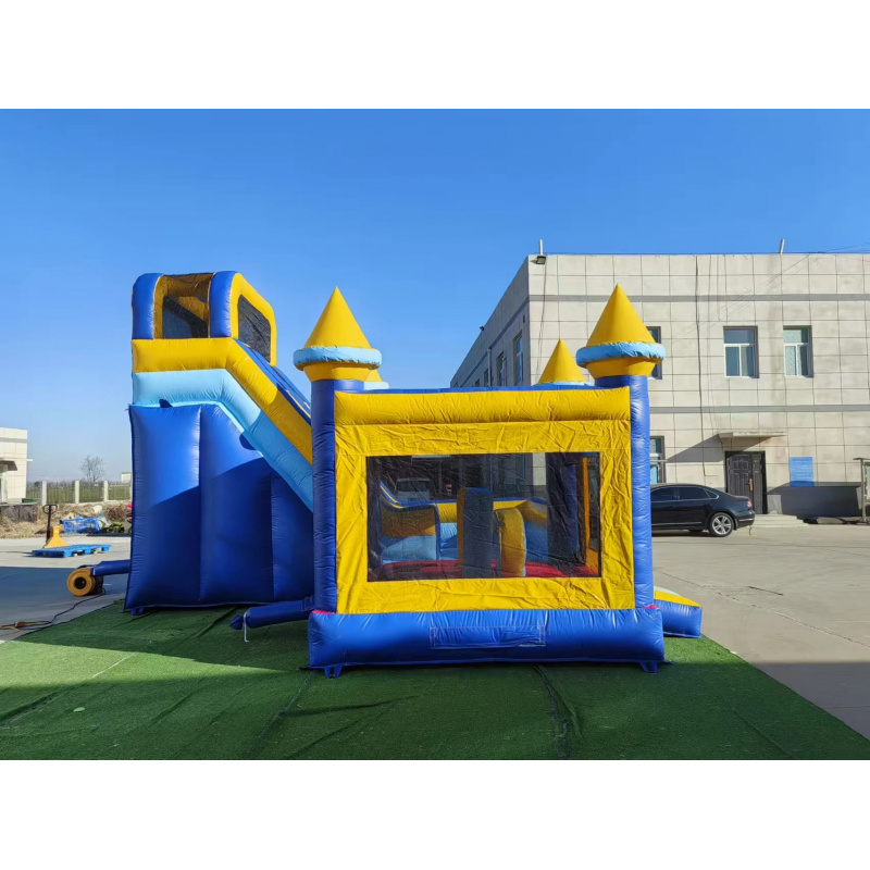 Château Gonflable Commercial 4 - Water Slide Inflatable avis et prix