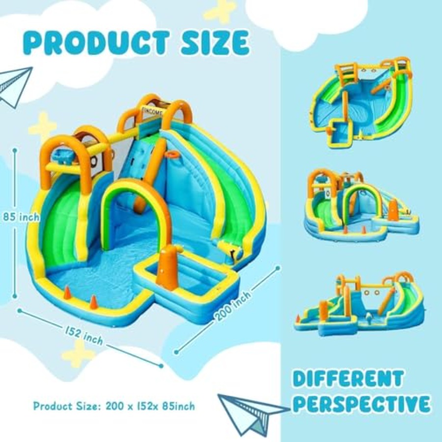Parc aquatique gonflable extér - Water Slide Inflatable avis et prix