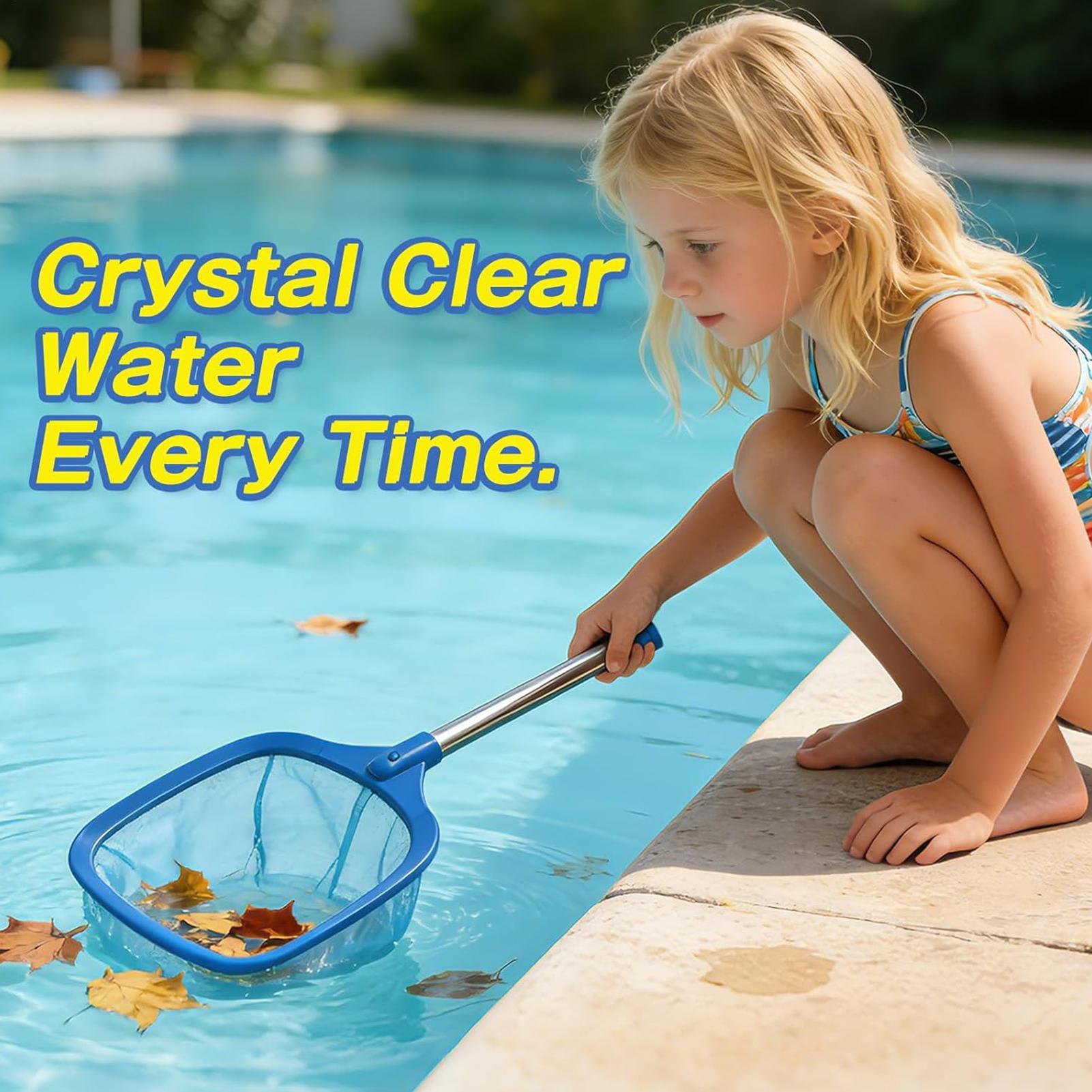Épuisette de piscine portable  - Pool Skimmer Net avis et prix