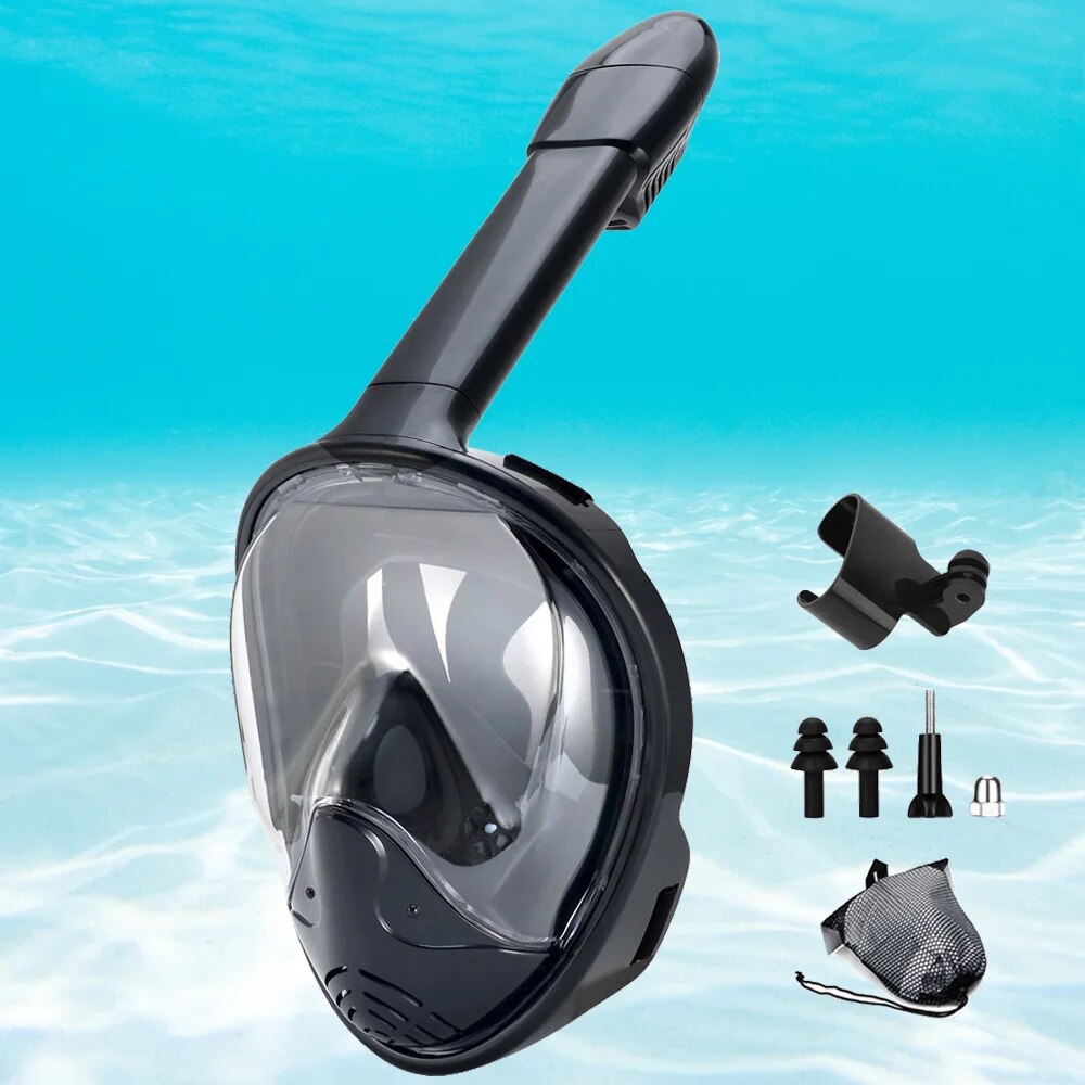 Masque intégral de plongée sou - Snorkel Mask Full Face avis et prix