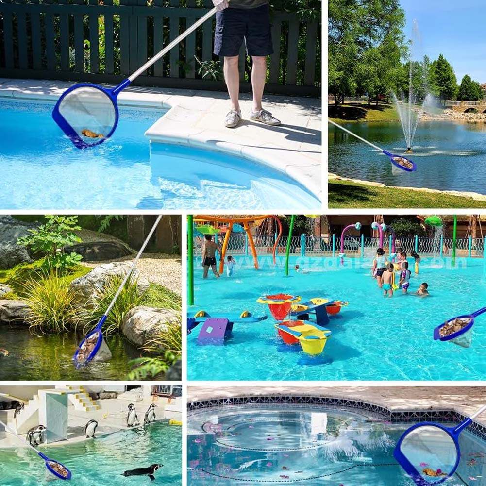 Épuisette de piscine légère à  - Pool Skimmer Net avis et prix