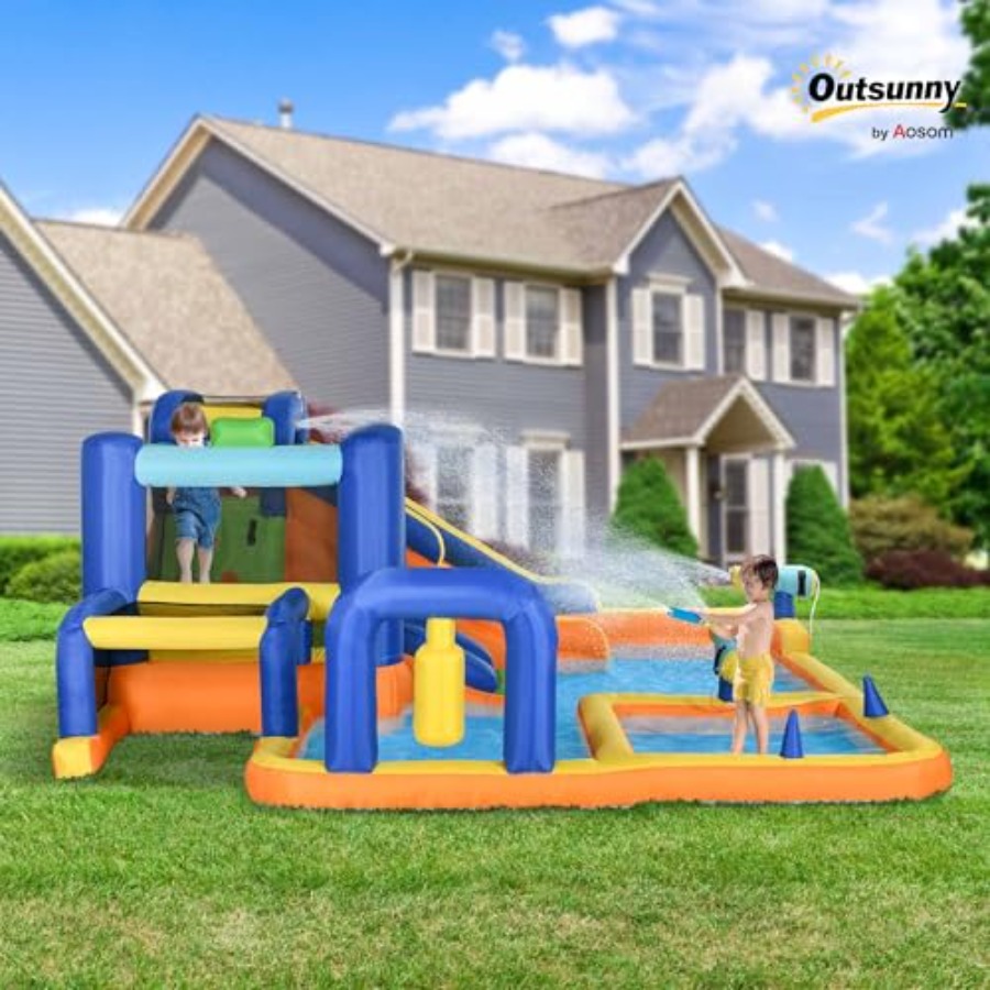Toboggan aquatique gonflable 7 - Water Slide Inflatable avis et prix