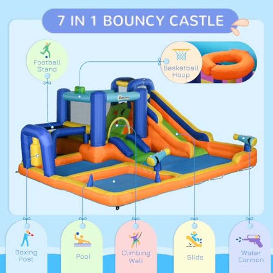 Toboggan aquatique gonflable 7 - Water Slide Inflatable avis et prix
