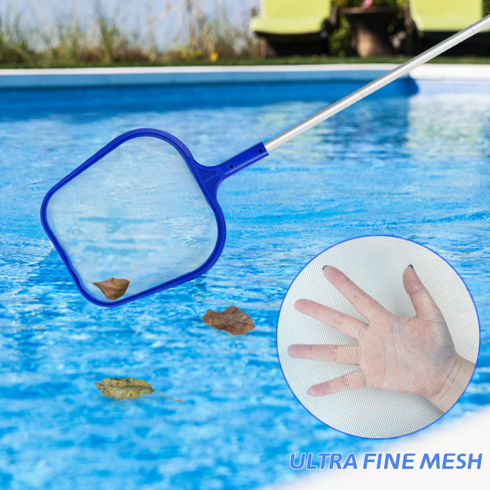 Épuisette à feuilles pour pisc - Pool Skimmer Net avis et prix