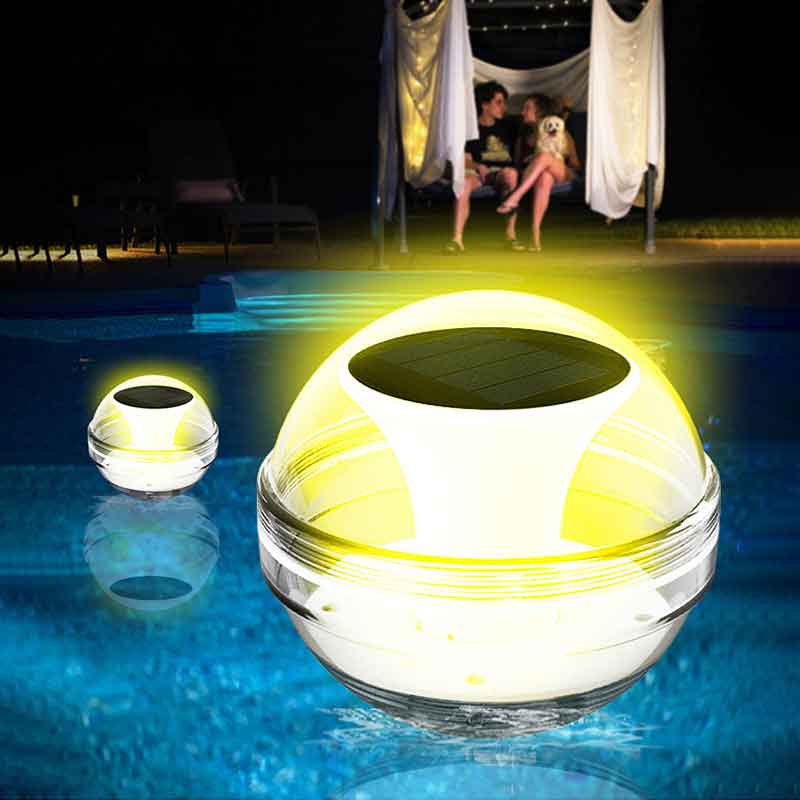 Lampe solaire flottante pour p - Pool Light Solar Rechargeable avis et prix