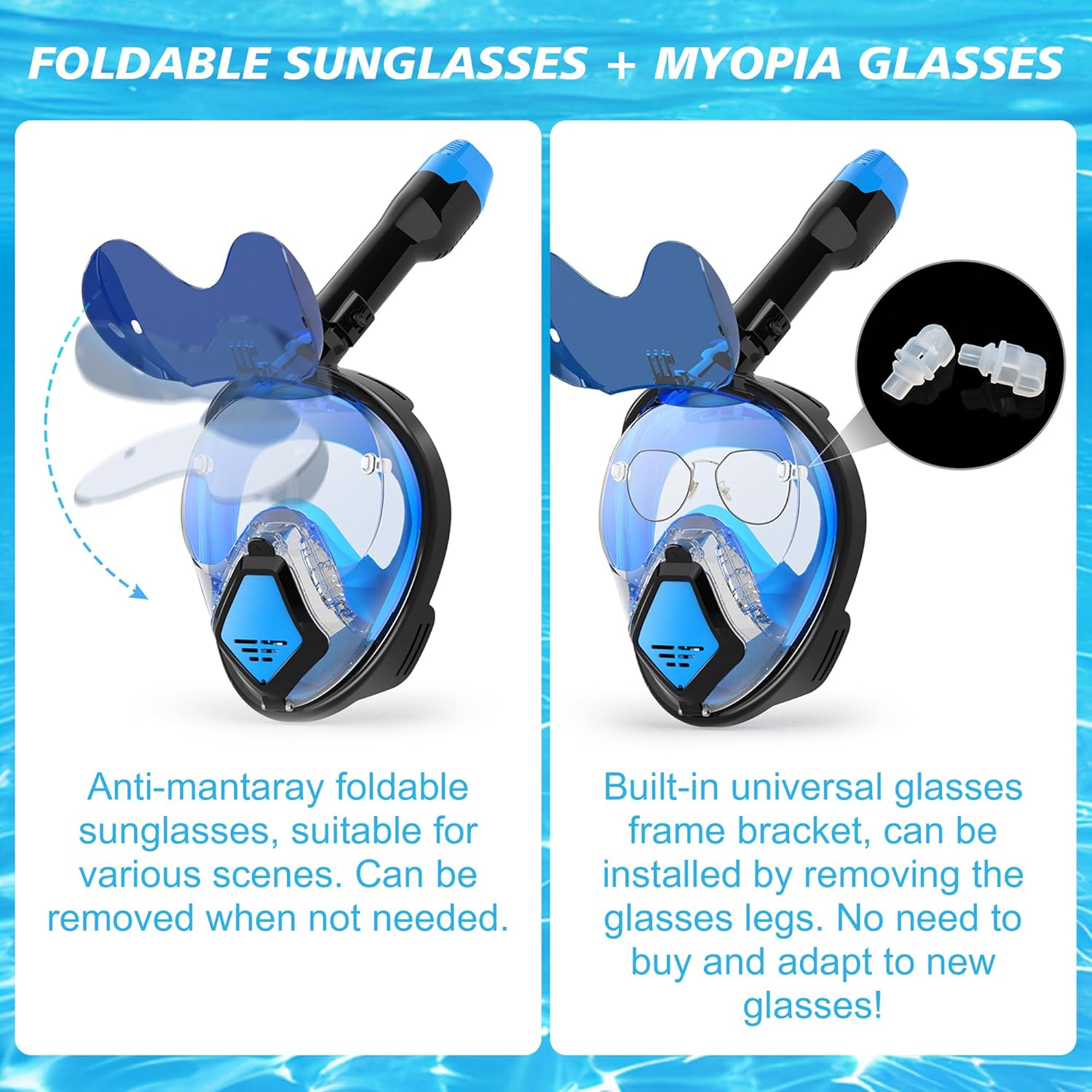 Masque de plongée intégral Dev - Snorkel Mask Full Face avis et prix