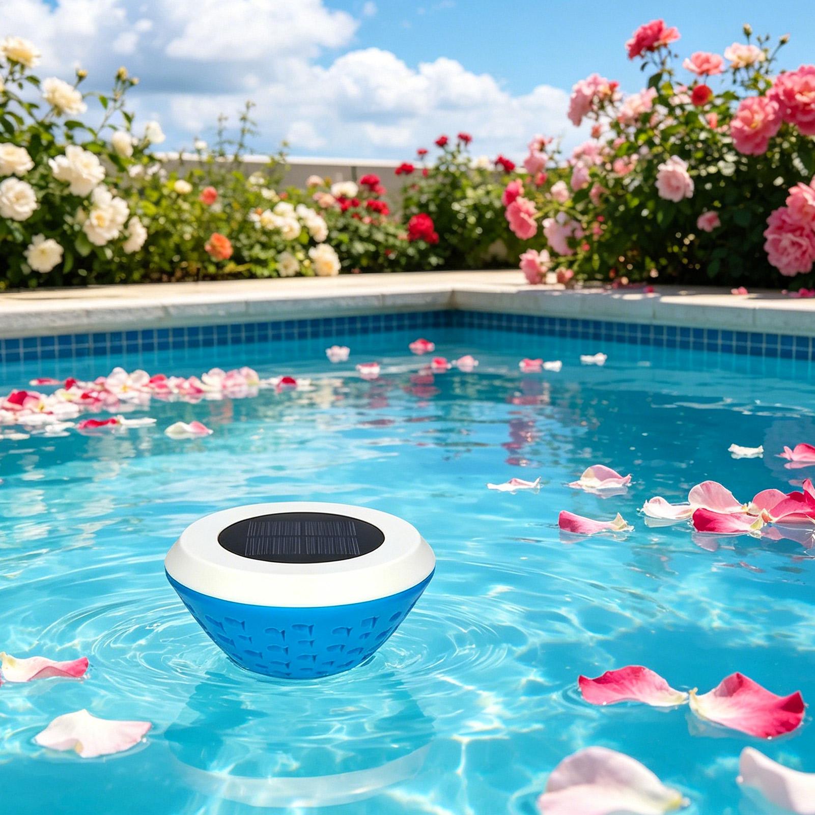 Lampes flottantes pour piscine - Pool Light Solar Rechargeable avis et prix