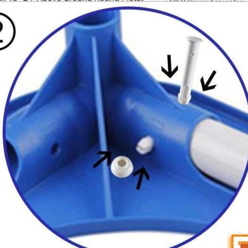 Broche de support de piscine g - Pool Ladder Above Ground avis et prix