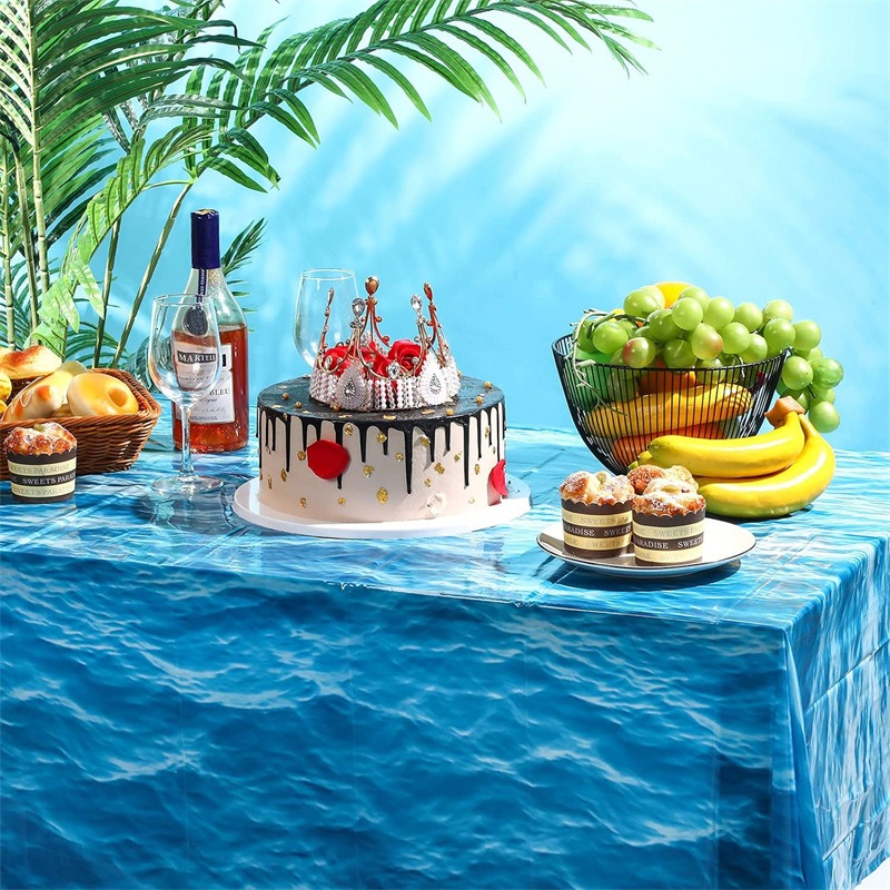 Nappe jetable en PE à motif va - Pool Cover Waterproof avis et prix
