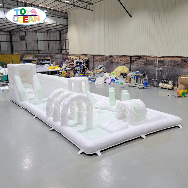 Parcours d'obstacles aquatique - Water Slide Inflatable avis et prix